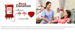 Desktop Screenshot of onlinebloodbank.com